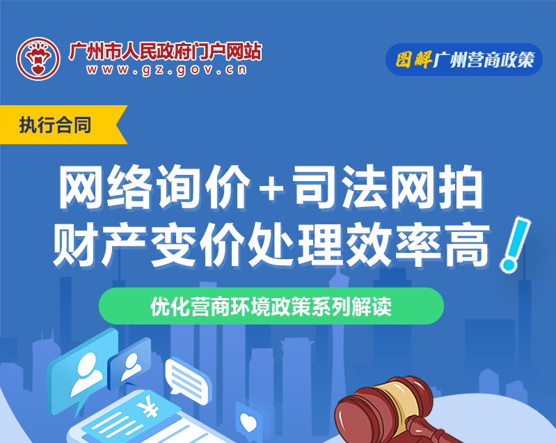 【一圖讀懂】廣州市中級(jí)人民法院關(guān)于執(zhí)行程序中財(cái)產(chǎn)變價(jià)處理的若干規(guī)定（試行）