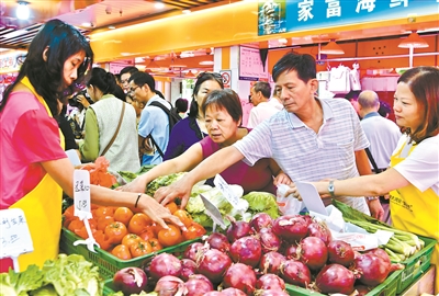 “菜籃子”好不好，要看市民滿不滿意。