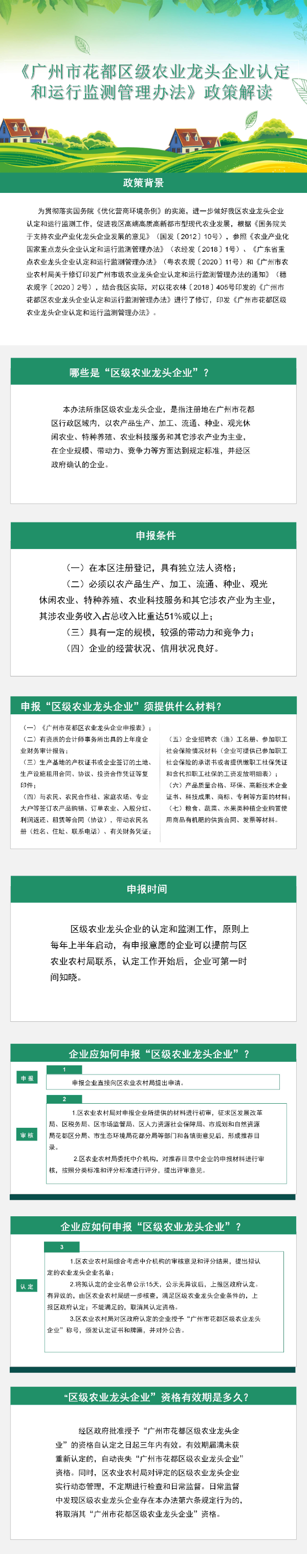 圖解 《廣州市花都區(qū)級農業(yè)龍頭企業(yè)認定和運行監(jiān)測管理辦法》政策解讀.jpg