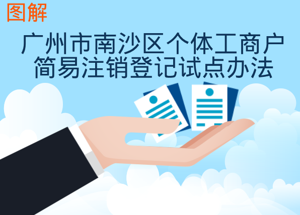 【一圖讀懂】《廣州市南沙區(qū)個(gè)體工商戶(hù)簡(jiǎn)易注銷(xiāo)登記試點(diǎn)辦法》