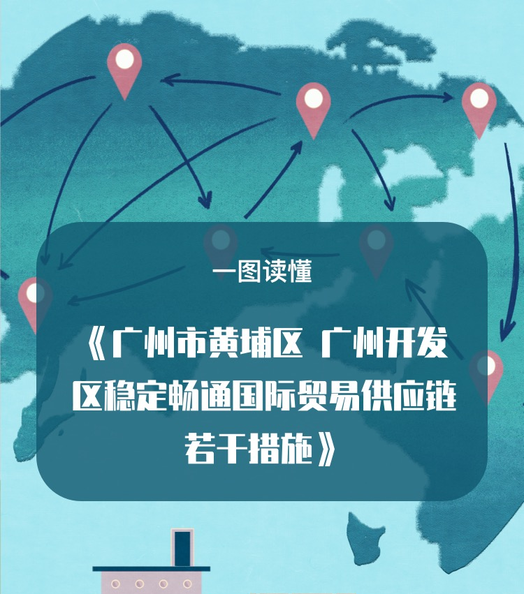 【一圖讀懂】《廣州市黃埔區(qū) 廣州開發(fā)區(qū)穩(wěn)定暢通國際貿(mào)易供應(yīng)鏈若干措施》政策解讀