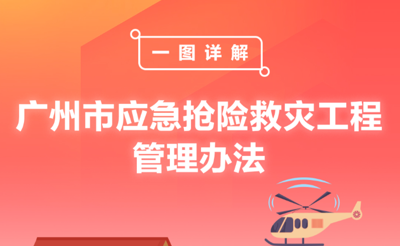 【一圖讀懂】《廣州市應(yīng)急搶險救災(zāi)工程管理辦法》