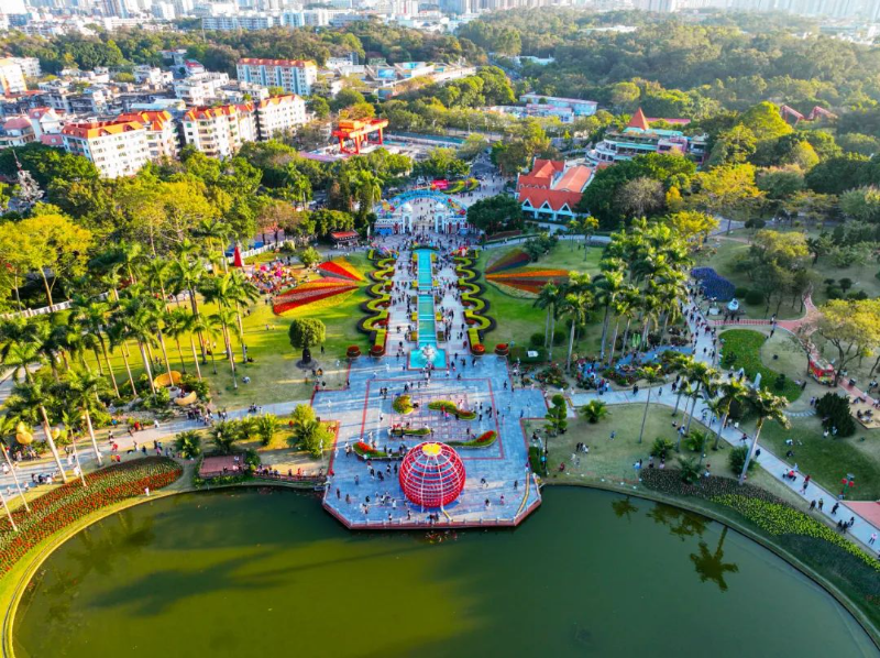 春節(jié)花海City Walk，廣州你是懂浪漫的