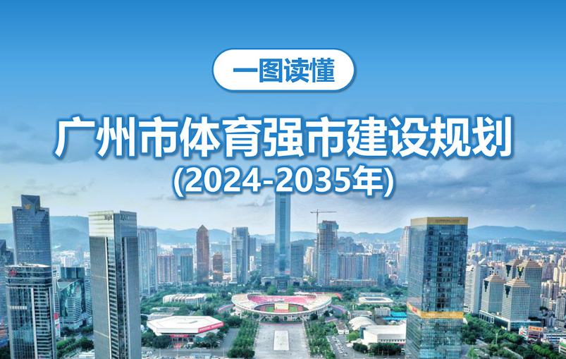 【一圖讀懂】《廣州市體育強市建設規(guī)劃（2024—2035年）》政策解讀