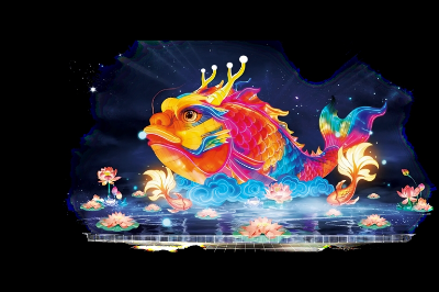 大灣區(qū)燈會 鰲魚也會來！