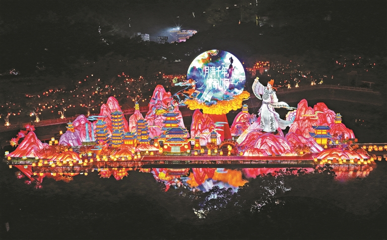 大灣區(qū)燈會亮燈 周六起試營業(yè)