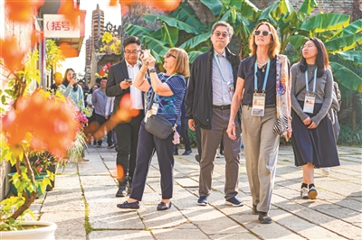 APEC與會(huì)嘉賓開啟一場綠美廣州之旅